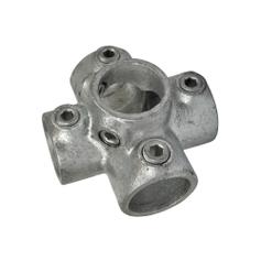 Buiskoppeling 4-Weg kruisstuk-E / 48,3 mm